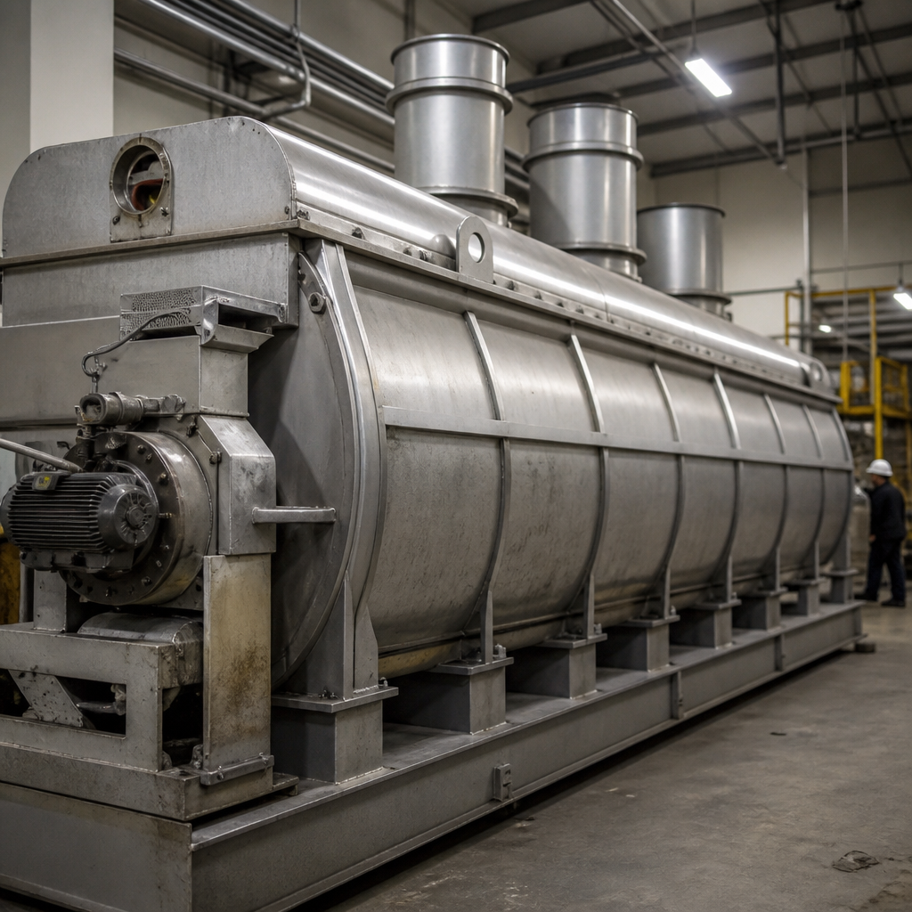 Used ribbon dryer